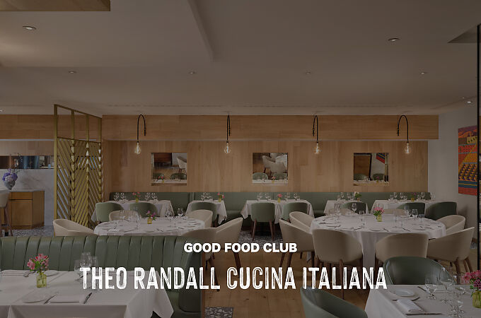 Join us at Good Food Club x Theo Randall Cucina Italiana